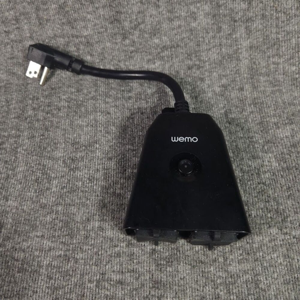WeMo WSP090 Smart Outdoor WiFi Smart Plug Weather Resistant